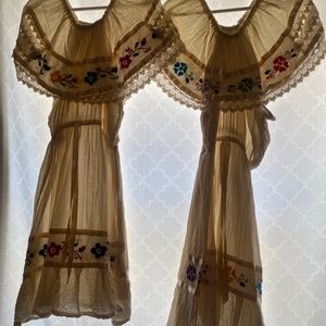 Mexican embroidery dress